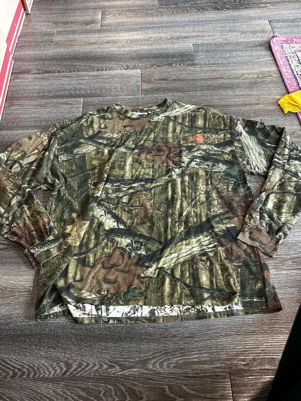 Mossy Oak Camouflage Long Sleeve Shirt - Green Brown Black
